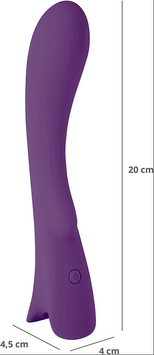 Інтенсивний та безшумний вібратор Amor Vibratissimo G-Vibrator violet (Додаток НЕ Функціонує!) 56312 фото