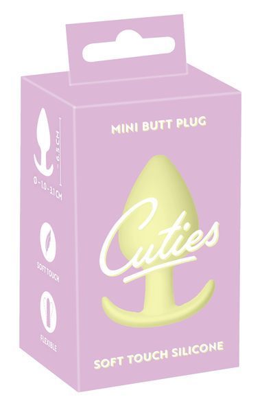 Шовковиста міні-пробка Mini Butt Plug 55529 фото