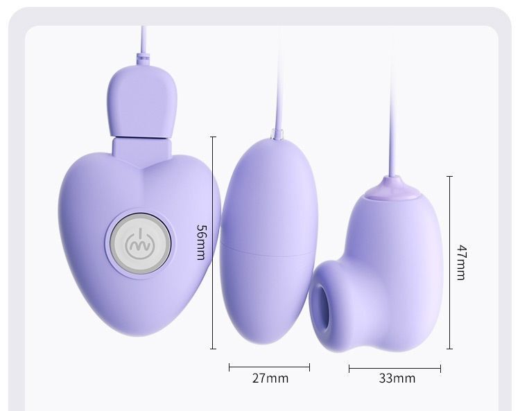Секс масажери "Flirting vibrator", колір фіолетовий, 10 режимів вібрації 57090 фото