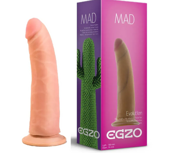 Фалоімітатор EGZO Ciberskin D001 (18 см х 3,5 см) 46033 фото