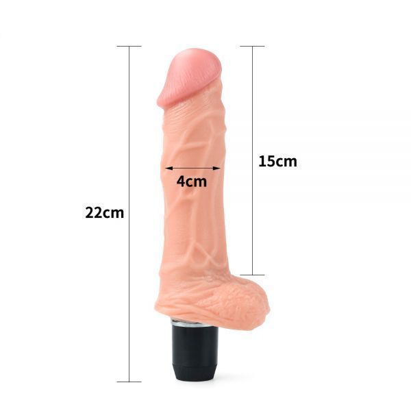 Вібромасажер 9.25" Flexi Vibrator, Flash 53046 фото