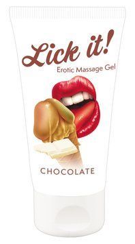 Оральне мастило Lick It! Chocolate 50 мл (веганська) 55571 фото