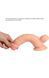 Фалоімітатор Large Leilong Lifelike тілесний без вібрації 54063 фото 4