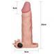 Насадка з вібрацією Add 2" Vibrating Penis Sleeve, Flesh 53194 фото 5