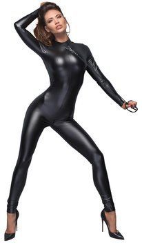 Комбінезон Johana Catsuit with Leash на повідку M 56426 фото
