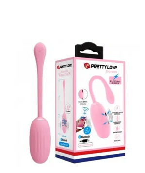 Віброяйце з електростимуляцією, кероване смартфоном Pretty Love Doreen 54647 фото