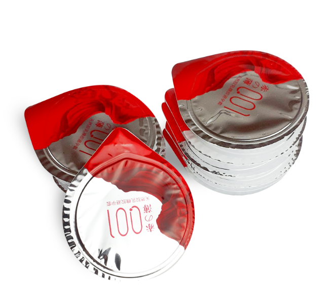 Презервативи OLO ультратонкі з гіалуроновим мастилом та термоефектом RedSilver (по 1шт) 55538 фото