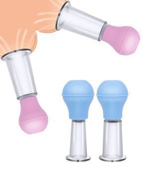Помпи для сосків, присоски для грудей "Lollipop pump" 2 шт комплект 55461 фото