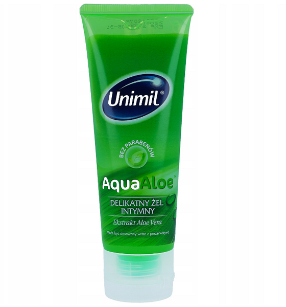 Зволожуючий гель Unimil Aqua Aloe на водній основі 80 мл 56558 фото