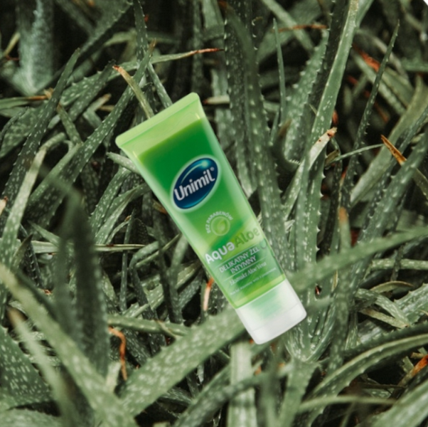 Зволожуючий гель Unimil Aqua Aloe на водній основі 80 мл 56558 фото