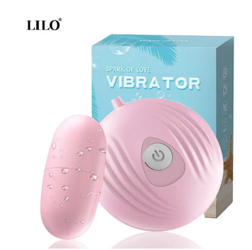 Вібро-яйце з провідним керуванням та 7 режимами вібрації Lilo Pink 56713 фото