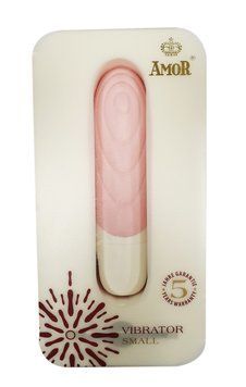 Маленький вібратор з великими можливостями ALEX AMOR VIBRATOR Light pink (Додаток НЕ функціонує!) 56382 фото