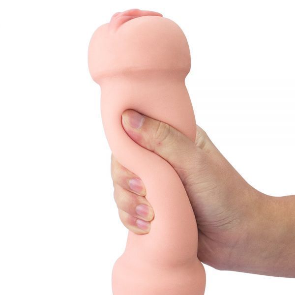 Мастурбатор вагіну-анус подвійний мастурбатор Training Master Double Side Stroker Pussy and Anus 55739 фото