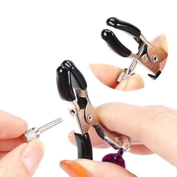 Затискачі на соски з бубонцями "Love Clamps" 55471 фото