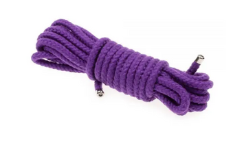 Мотузка для бондажу BONDAGE ROPE 3M, Purple 53306 фото