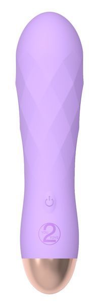 Фіолетовий міні-вібратор із незвичайною текстурою Cuties Mini Vibrator 55517 фото