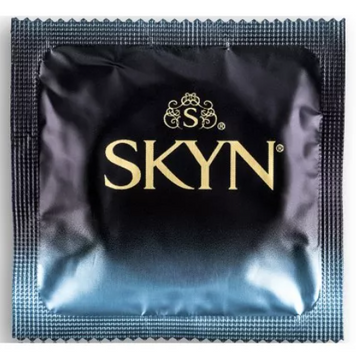 Безлатексні поліізопренові презервативи SKYN Cooling (охолоджуючим ефектом) (по 1шт) 54665 фото