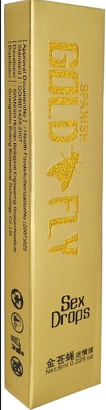 Краплі жіночий збудник Шпанська мушка, GOLD FLY, Голд Флай, "Золота муха" (по 1 шт) 54995 фото