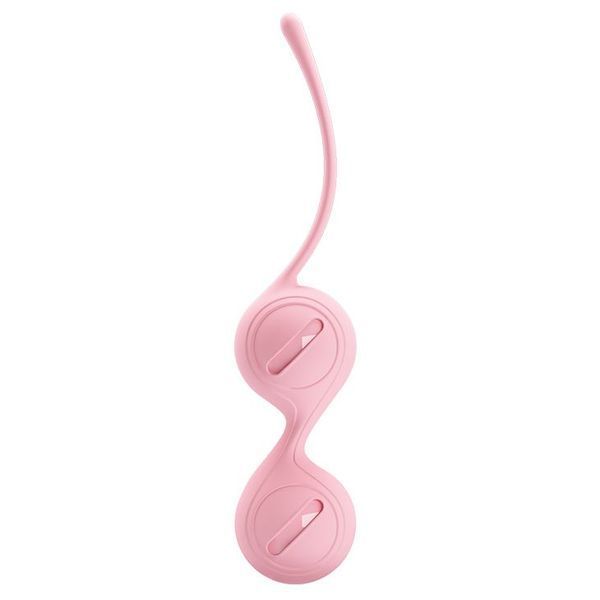 Вагінальні кульки Pretty Love Kegel BALL I, колір бежевий 47262 фото