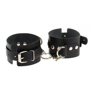 Наручники Obediense, Smooth Black 55600 фото