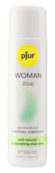Лубрикант на водній основі pjur Woman Aloe 100 мл 53398 фото