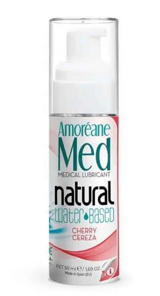 Гель-любрикант AM. Cherry Water Based Lubricant з фітопланктоном, 50 мл 54260 фото