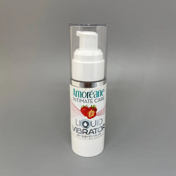 Стимулюючий лубрикант від Amoreane Med: Liquid vibrator - Strawberry (рідкий вібратор), 30 ml 54618 фото