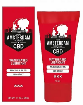 Вагінальний лубрикант Original CBD from Amsterdam - Waterbased Lubricant, 50 ml 54264 фото