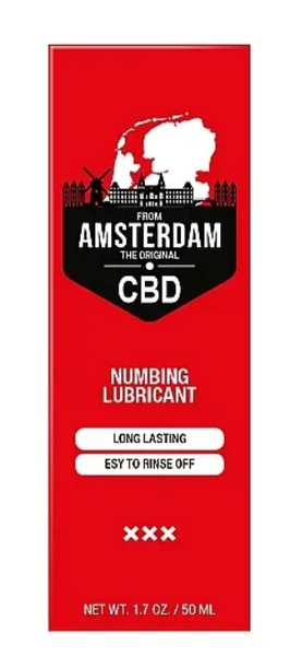 Вагінальний гель на водній основі з пролонгуючим ефектом Original CBD from Amsterdam - Numbing Lu 54265 фото