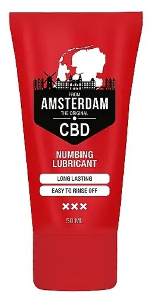 Вагінальний гель на водній основі з пролонгуючим ефектом Original CBD from Amsterdam - Numbing Lu 54265 фото