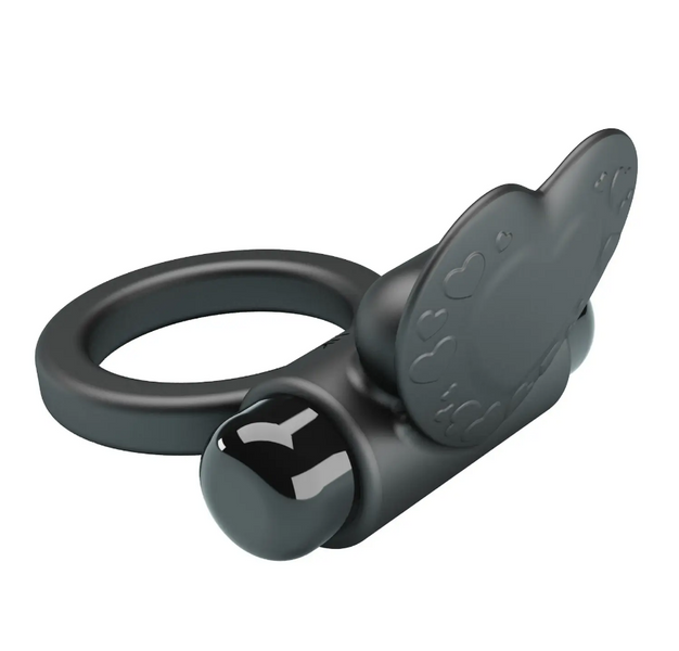 Ерекційне кільце з вібрацією Pretty Love Vibrant penis ring - DEBONAIRE 56480 фото